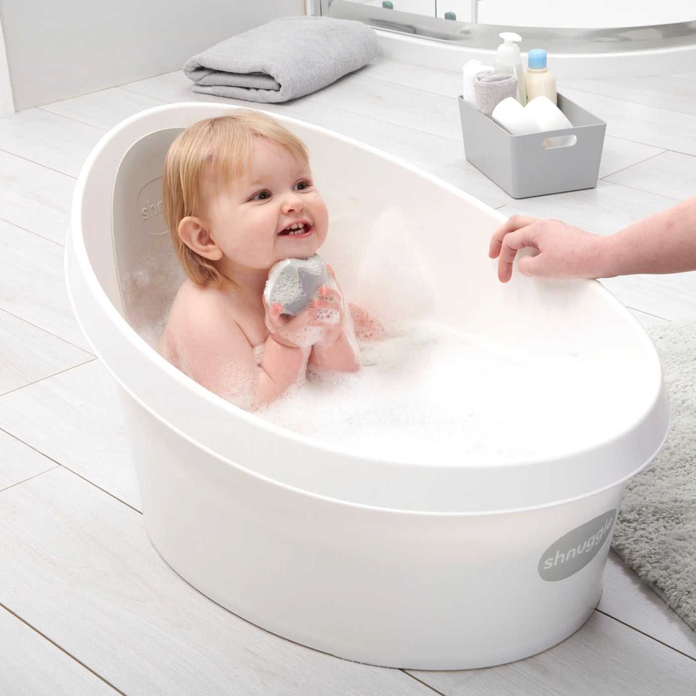 Toddler Bath - Taupe