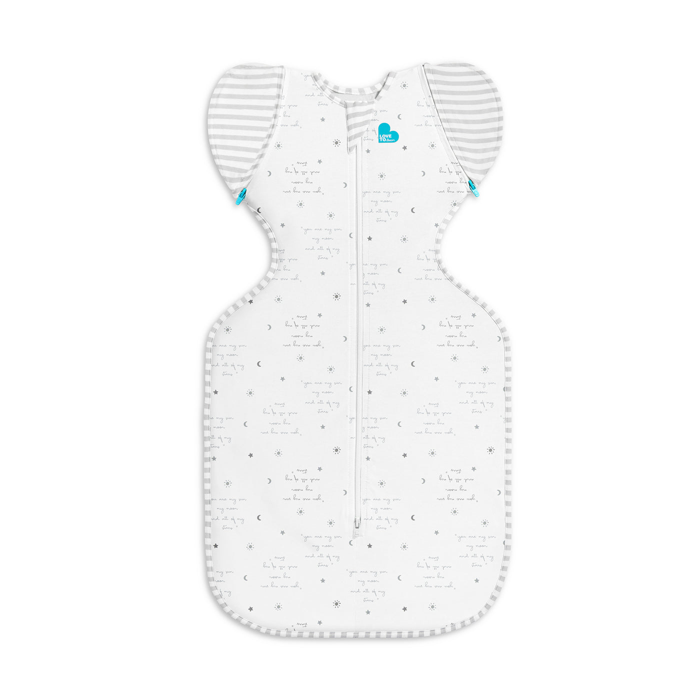 Swaddle Up™ Transition Bag Lite 0.2 TOG - 'You Are My' White