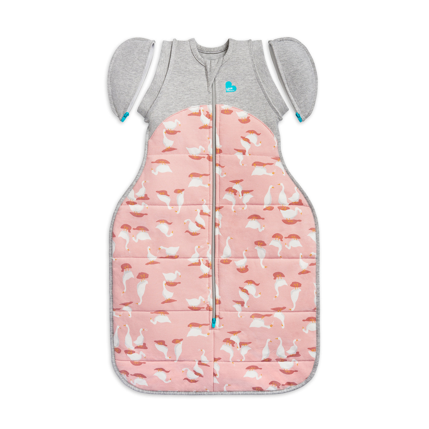 Swaddle Up™ Transition Bag Warm 2.5 TOG - Silly Goose Pink (Large)