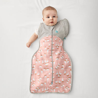 Swaddle Up™ Transition Bag Warm 2.5 TOG - Silly Goose Pink (Large)