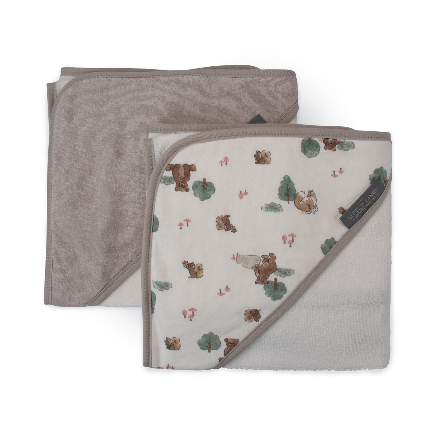 Hooded Towel 2pk - Willow Bear