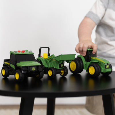 John Deere Lights & Sounds Mini Tractors 3pk