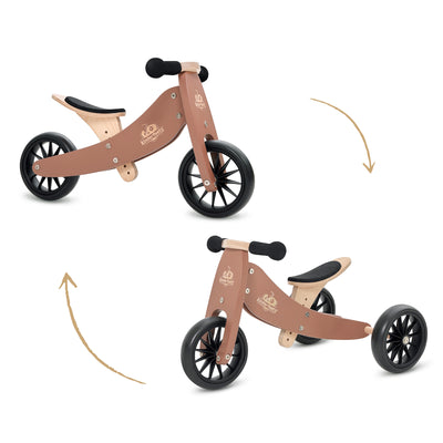 Tiny Tot Trike/Balance Bike - Mocha