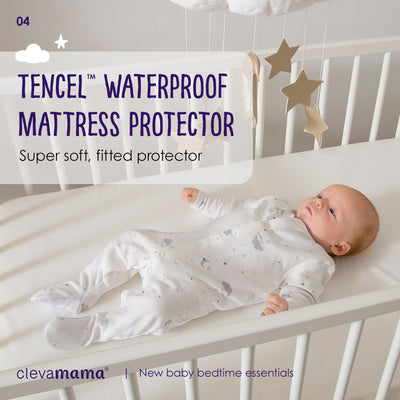 Tencel Waterproof Mattress Protector - Cot Bed 140 x 70cm