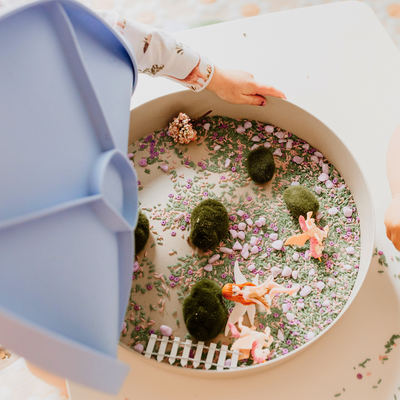 Tray Play - Soft Blue