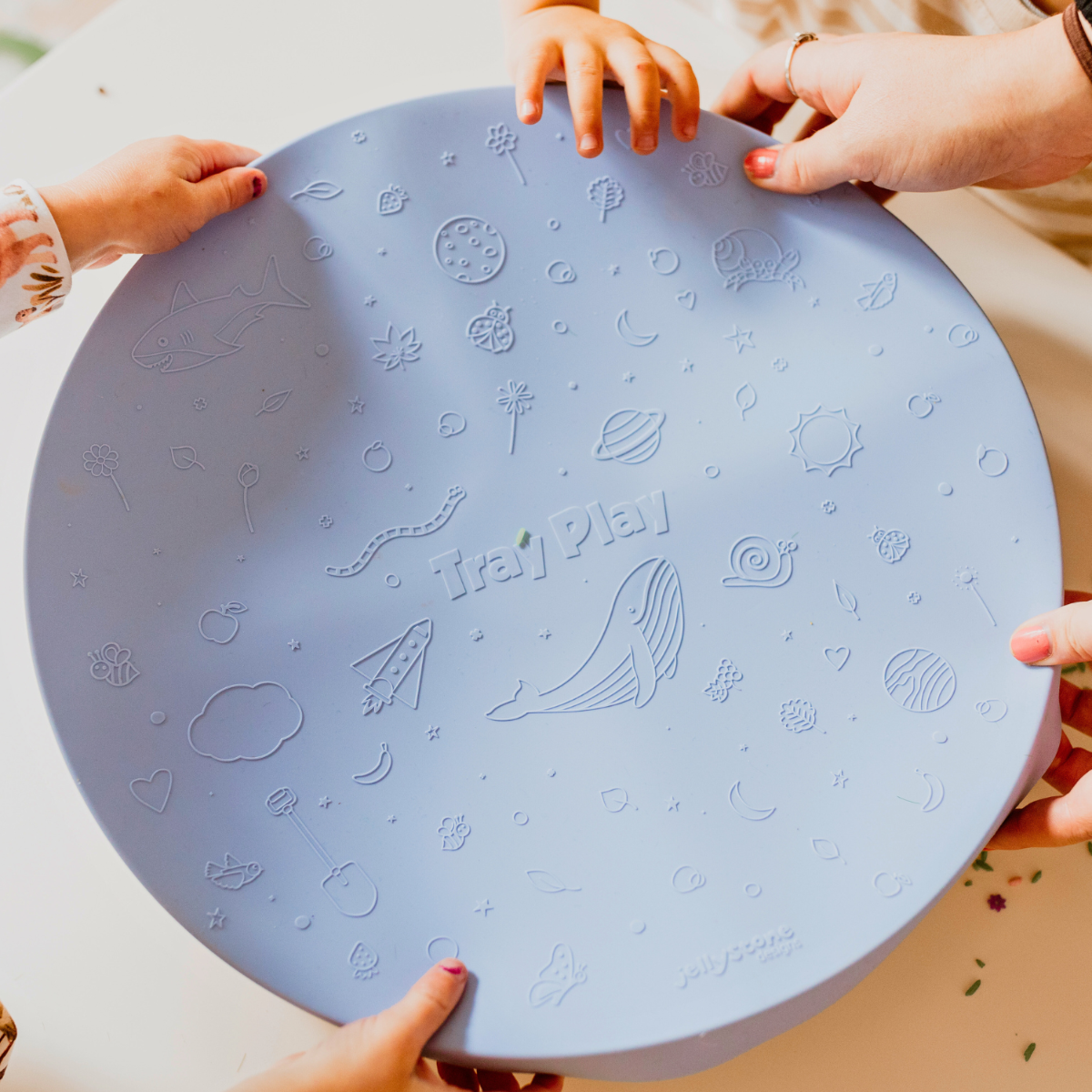 Tray Play - Soft Blue