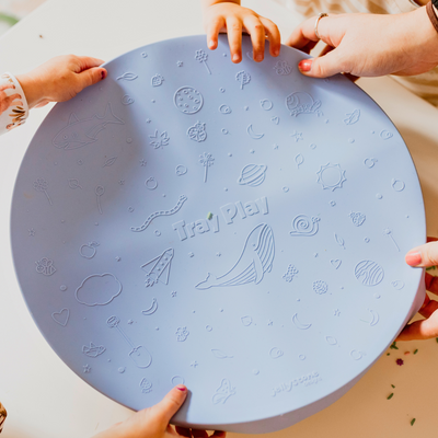Tray Play - Soft Blue