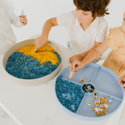 Tray Play - Soft Blue