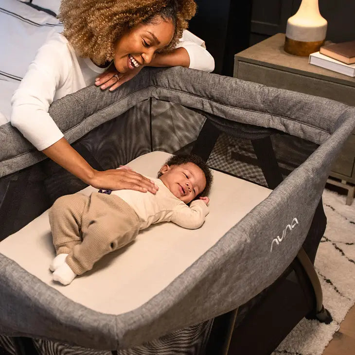 Nuna Sena Aire Travel Cot Frost Belly Beyond Belly Beyond