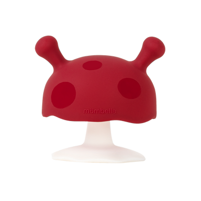 Mushroom Teether - Chimney Red - Belly Beyond 