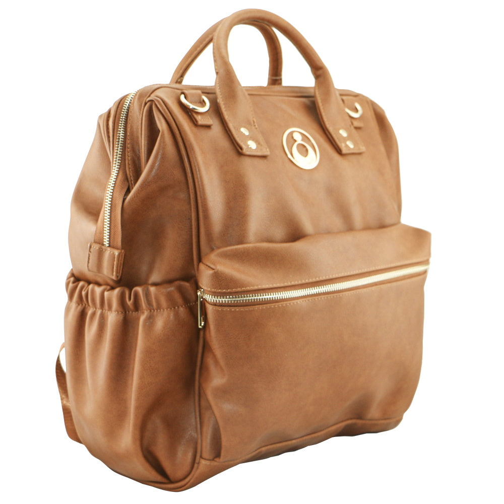 Byron Backpack Nappy Bag - Amber