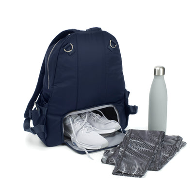 Storksak | Hero Backpack Nappy Bag - Navy - Belly Beyond 