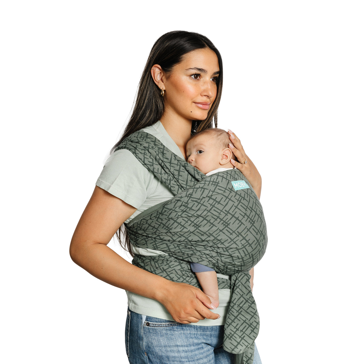 Classic Baby Wrap - Olive Etch