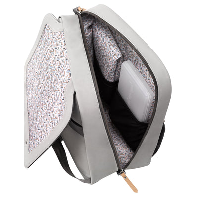 META Backpack Nursery Bag - Grey Pearl