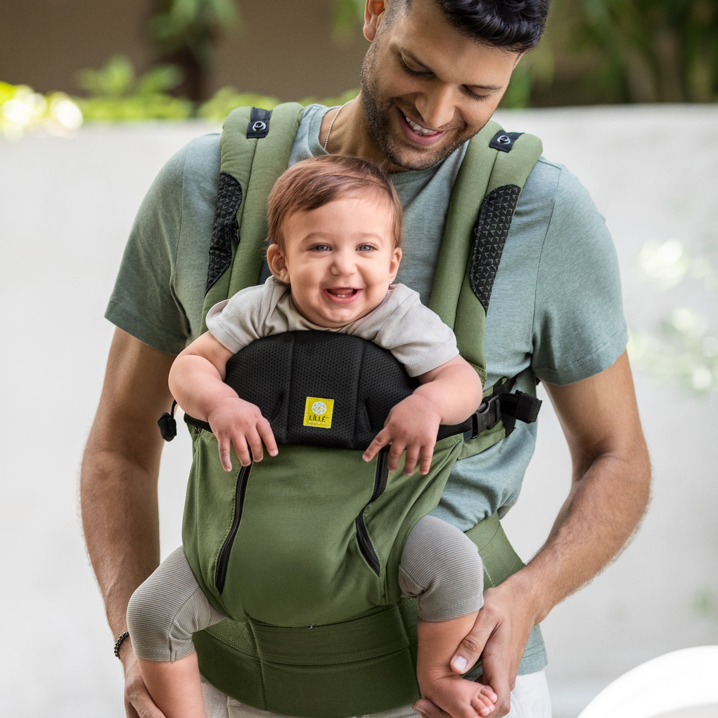 COMPLETE All Seasons Baby Carrier - Succulent