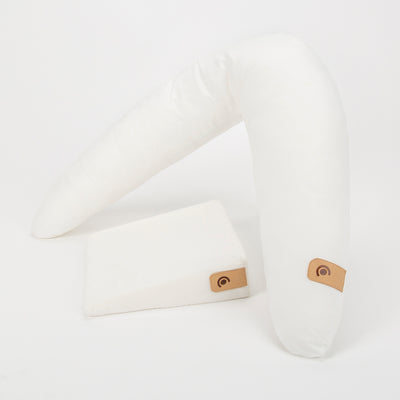 Organic Cotton 2pk Support Pillow & Wedge