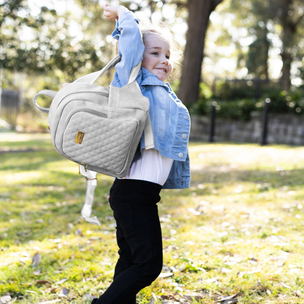 Mini Marlo Backpack Nappy Bag - Stone