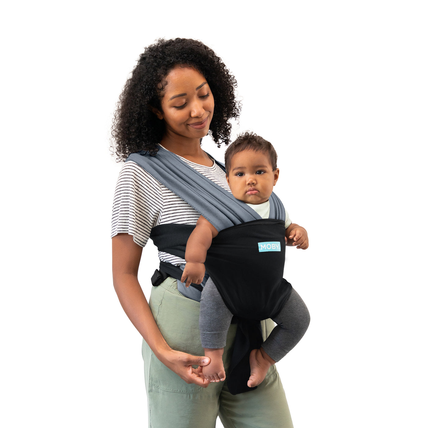 Easy Wrap Carrier - Charcoal/Black