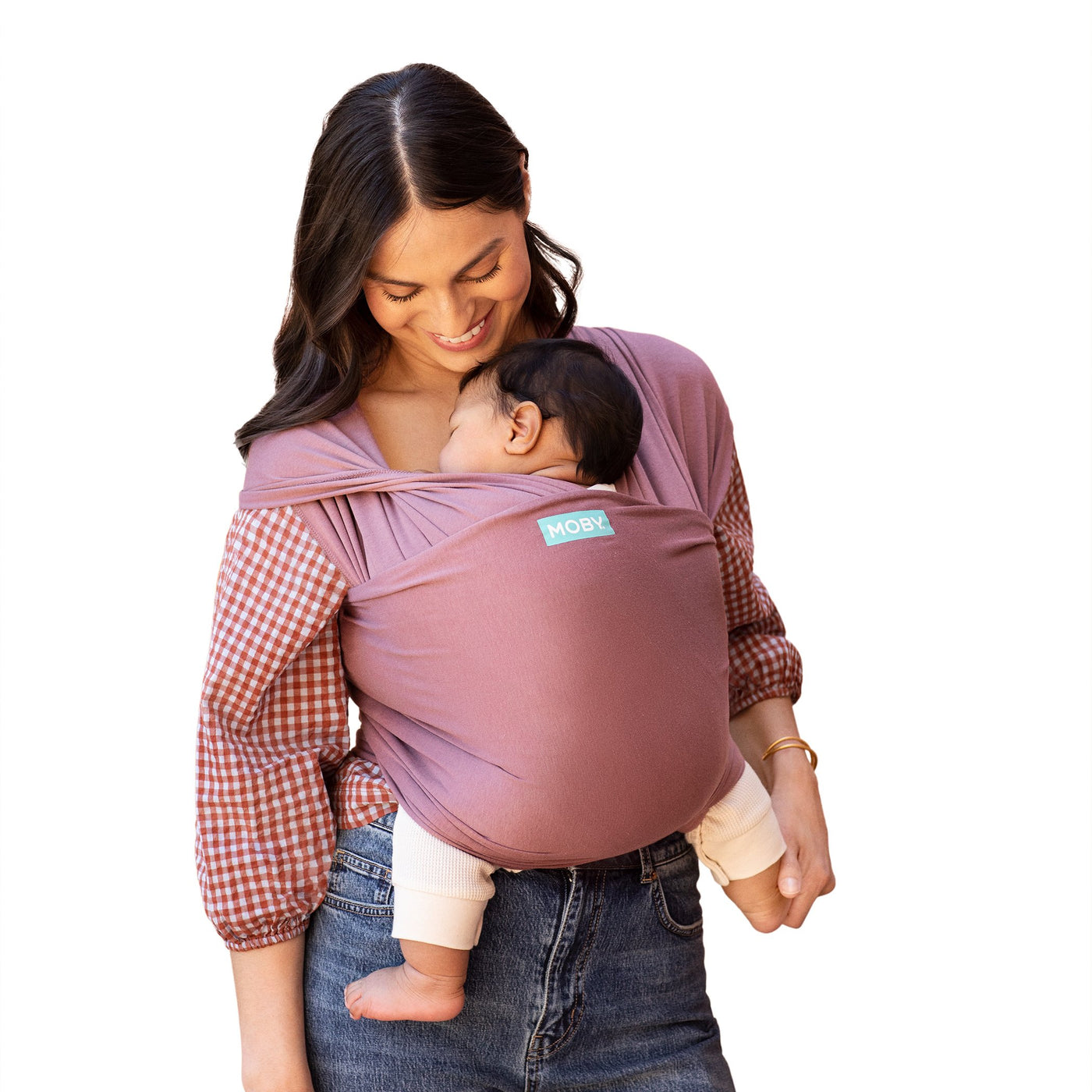 Moby | Evolution Baby Wrap - Terracotta - Belly Beyond 