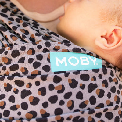 Moby | Classic Baby Wrap - Leopard - Belly Beyond 
