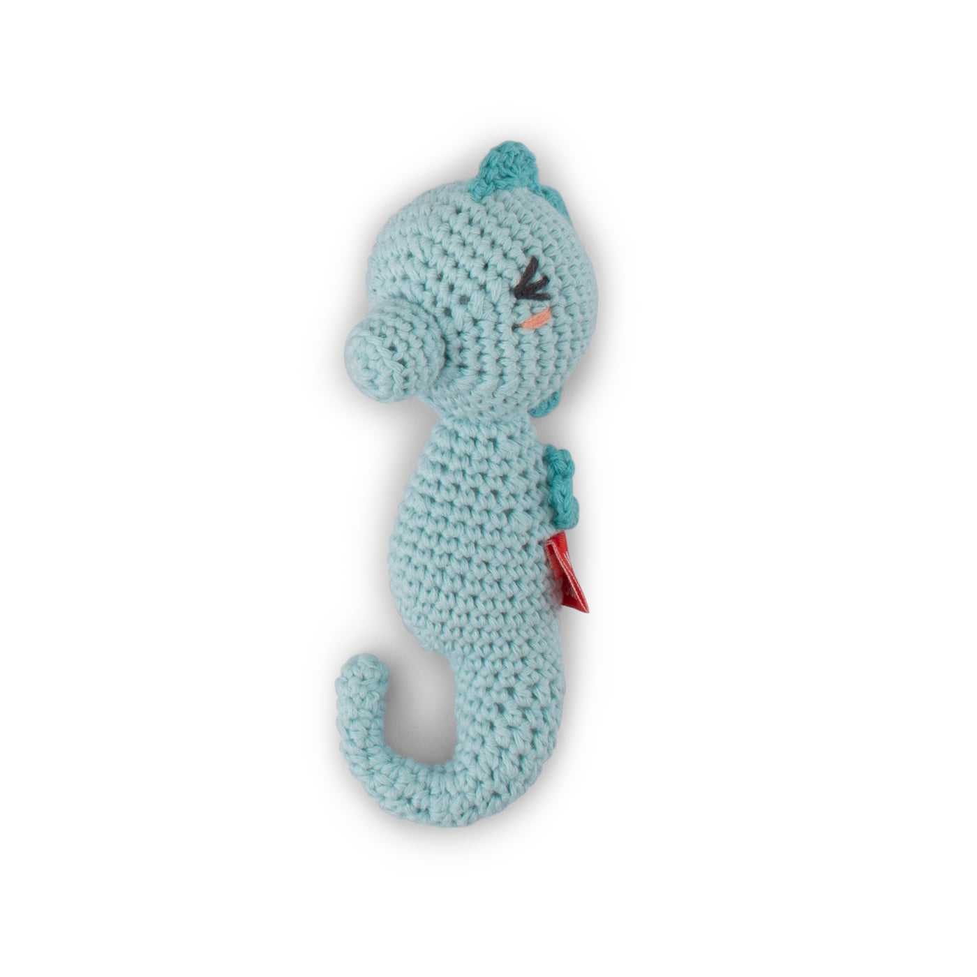 Crochet Rattle - Seahorse