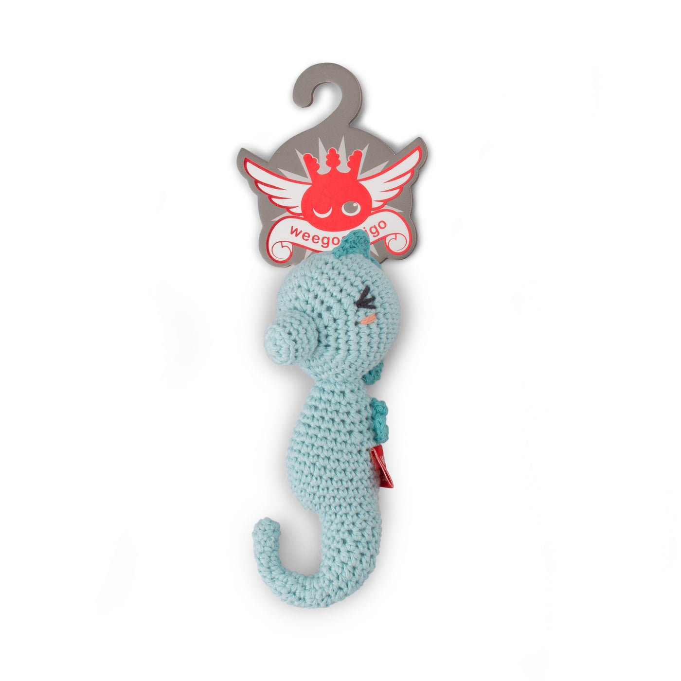 Crochet Rattle - Seahorse