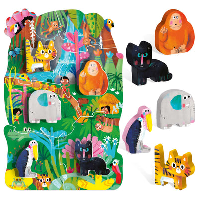 First Puzzle: The Jungle (Montessori)