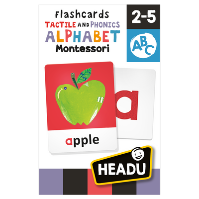 Flashcards: Tactile & Phonics Alphabet
