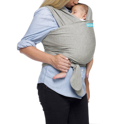 Moby | Classic Baby Wrap - Grey - Belly Beyond 