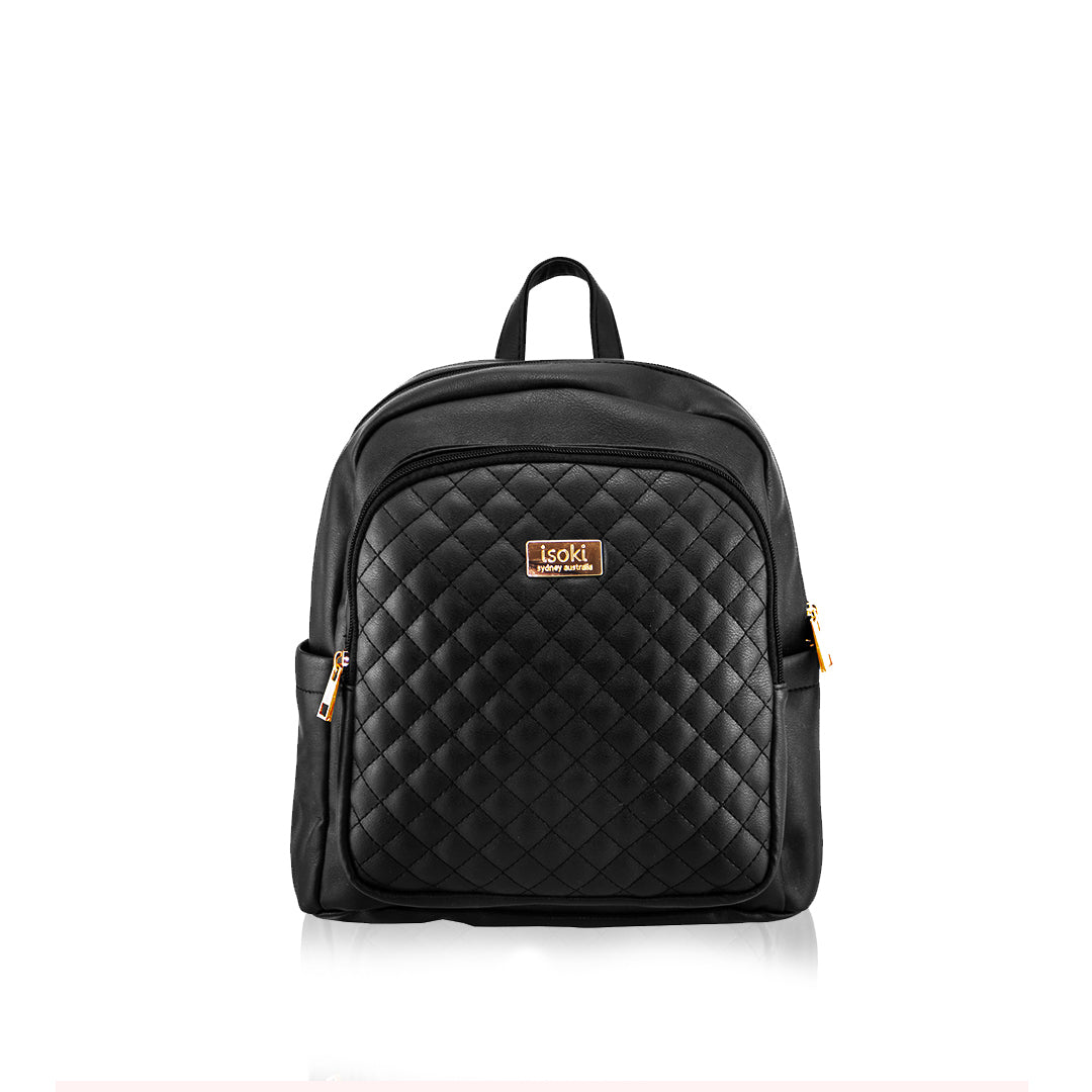 Mini Marlo Backpack Nappy Bag - Ebony