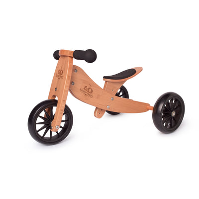 Kinderfeets | Tiny Tot Trike/Balance Bike - Bamboo - Belly Beyond 