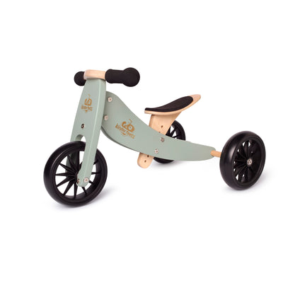 Kinderfeets | Tiny Tot Trike/Balance Bike - Sage Green - Belly Beyond 