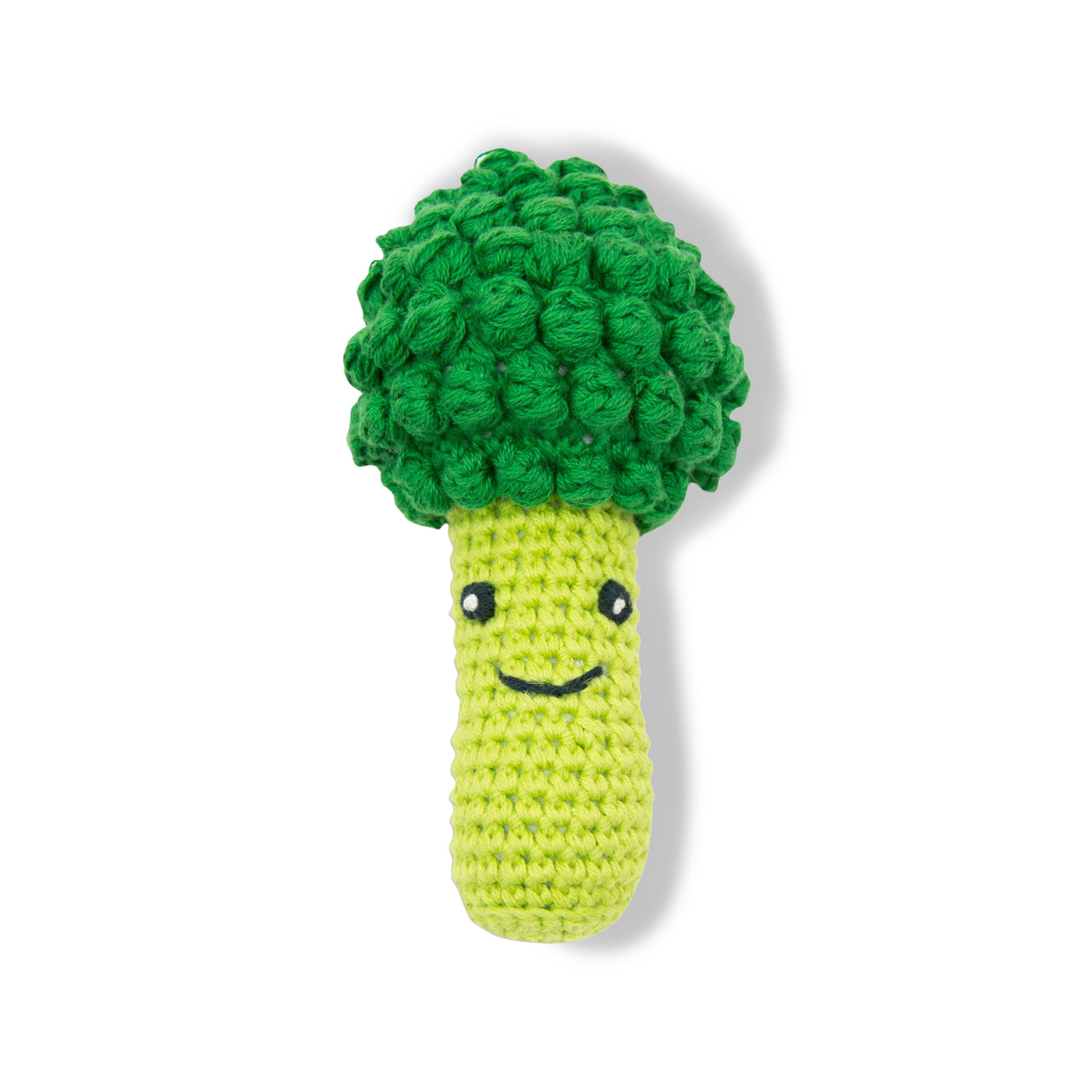 Crochet Rattle - Broccoli