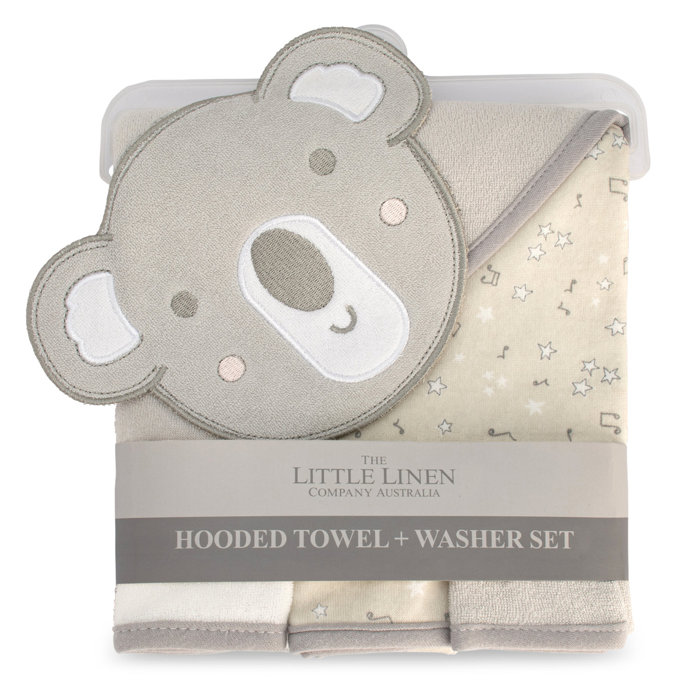 Hooded Towel & Washers - Cheeky Koala