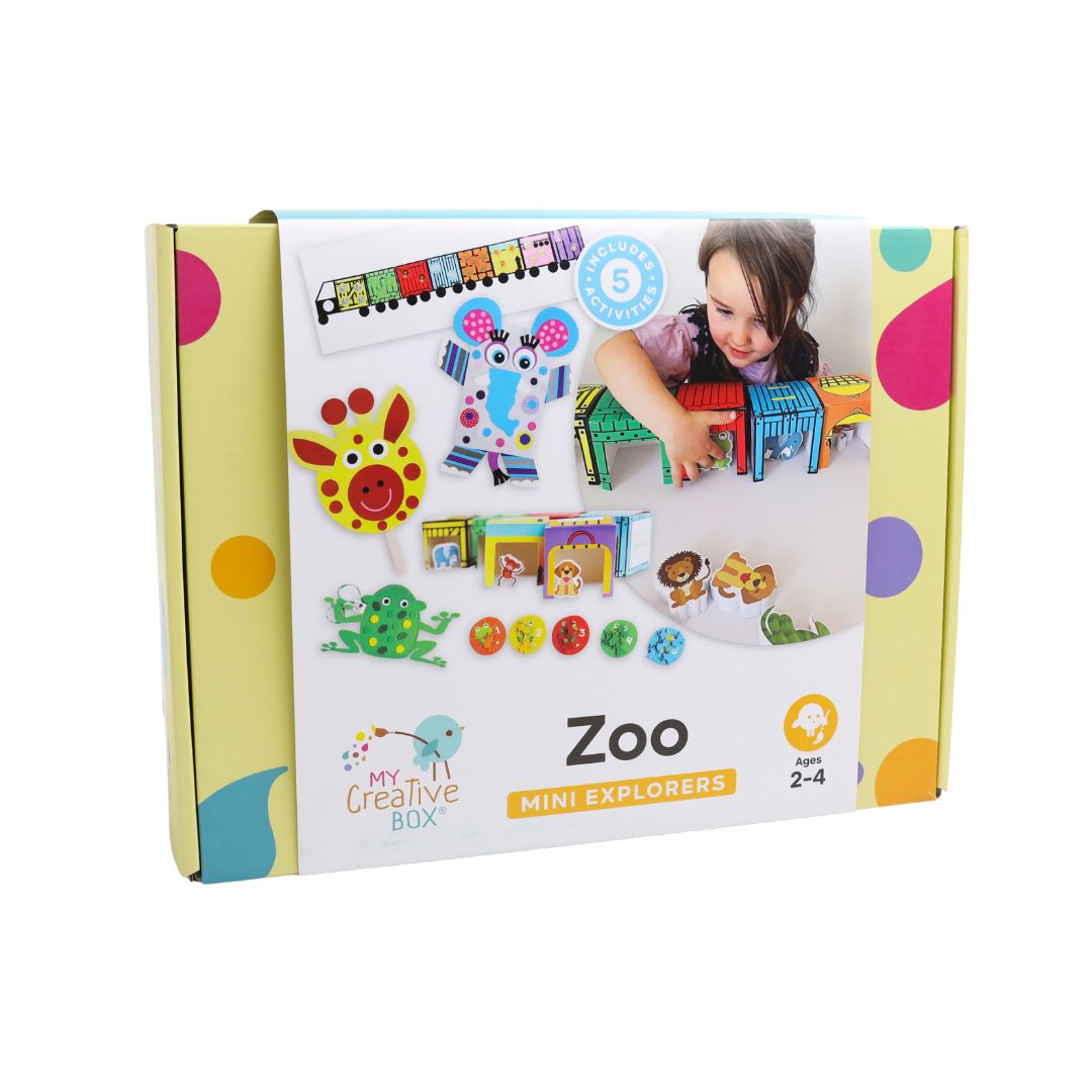 Mini Explorers Zoo Creative Box - My Creative Box