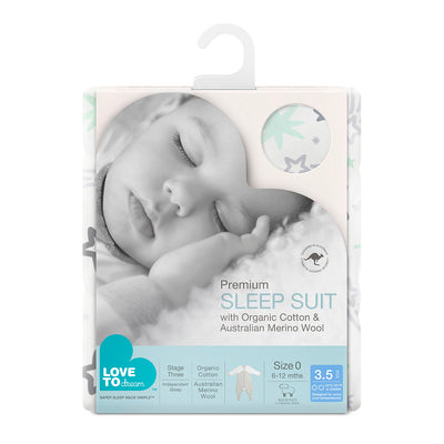Love to Dream | Sleep Suit Extra Warm 3.5 TOG with Organic Cotton - Belly Beyond 
