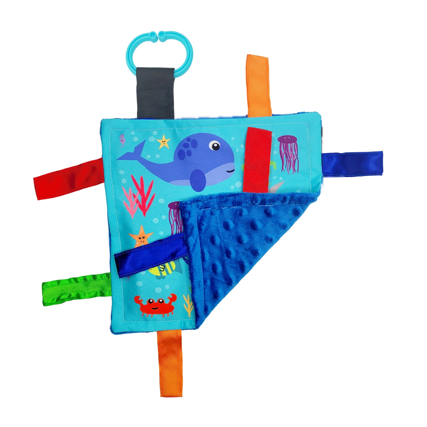 Ocean Sea Animals Crinkle Sensory Toy