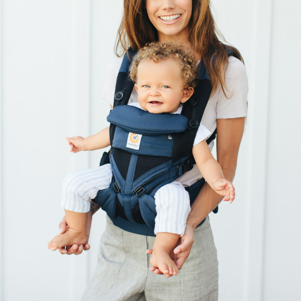 Ergobaby Omni 360 Carrier Cool Air Mesh Raven Belly Beyond