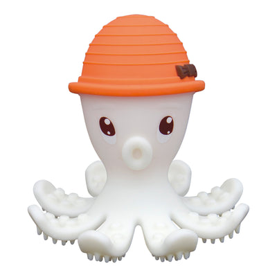 Octopus Teething Toy - Orange