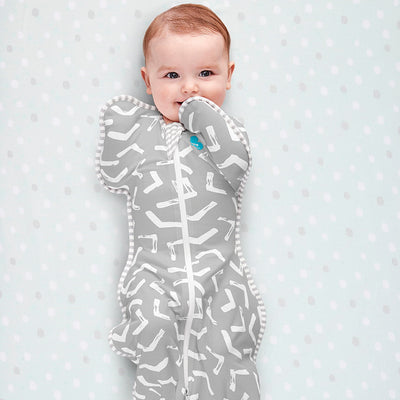 Love to Dream | Swaddle Up™ Bamboo Lite 0.2 TOG - Grey - Belly Beyond 