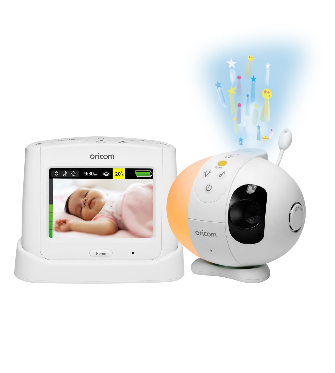 Secure870 3.5" Touchscreen Baby Monitor - Belly Beyond 