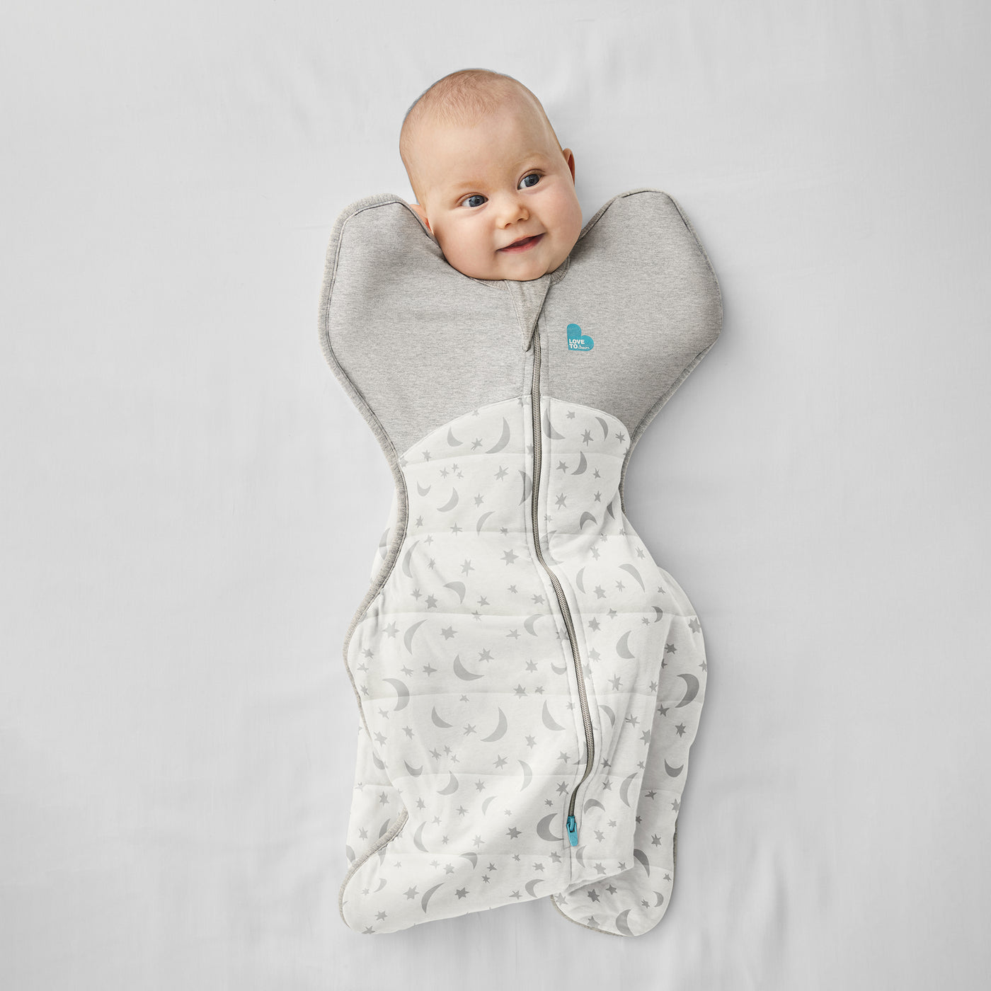 Love to Dream | Swaddle Up™ Extra Warm 3.5 TOG - Moonlight White - Belly Beyond 