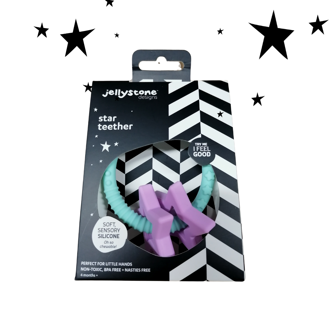 Star Teether - Soft Mint - Belly Beyond 