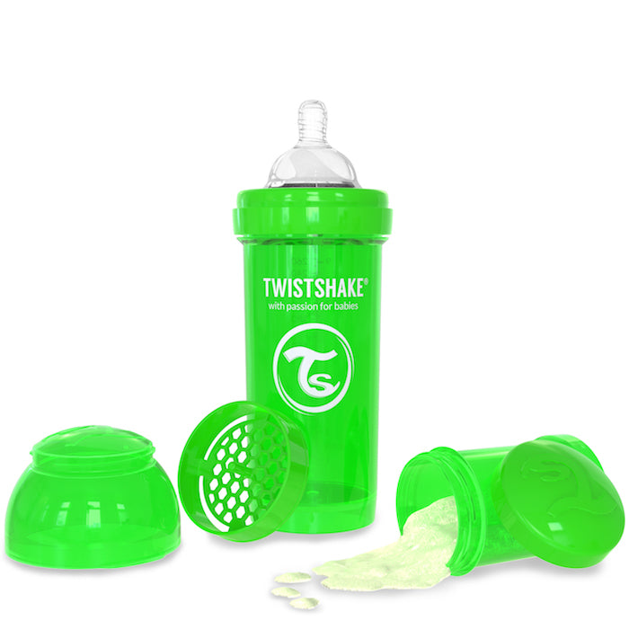 Anti-Colic 260ml Baby Bottle - Green