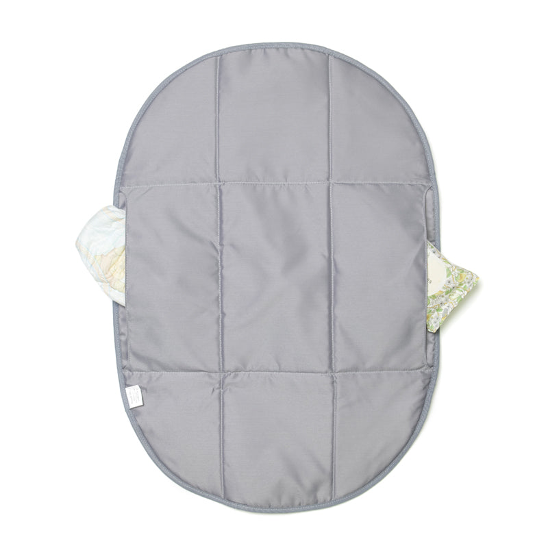Storksak Stevie Luxe Nappy Bag Grey Scuba Belly Beyond – Belly