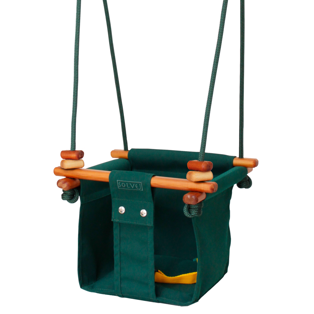 Baby Toddler Swing - Forest Green