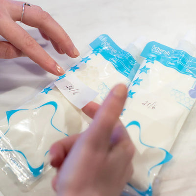 Thermo Sensor Re-Usable Breast Milk Bags - 10pk