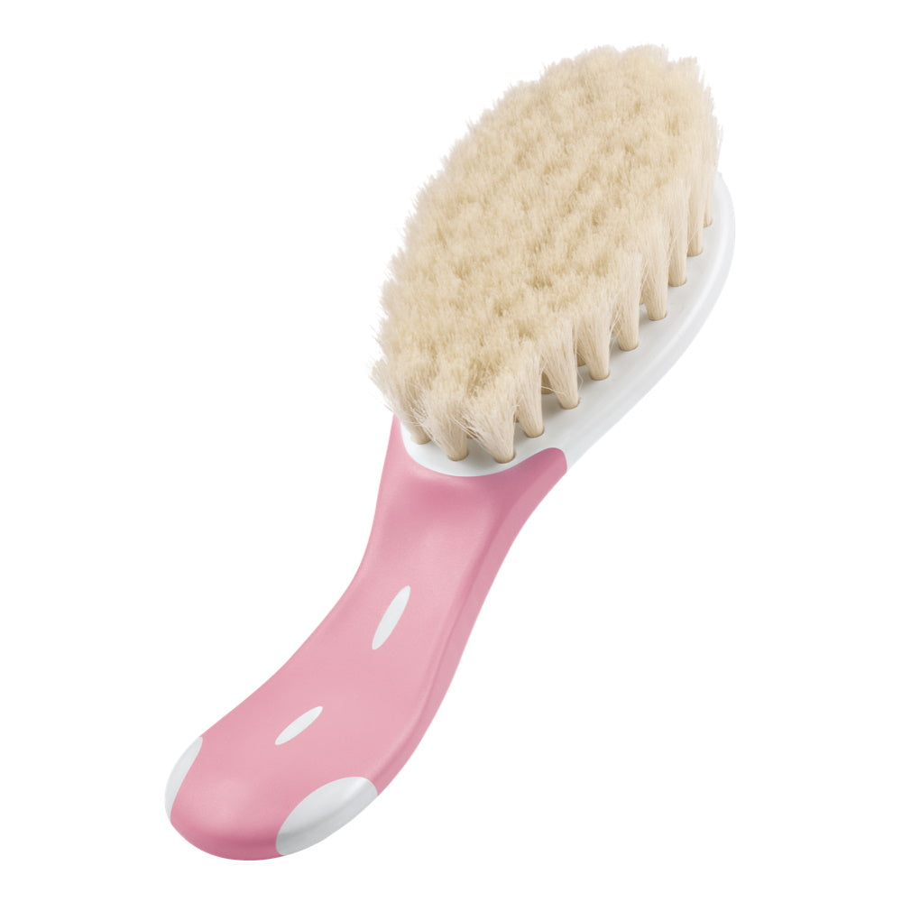 Extra Soft Baby Hair Brush - Pink